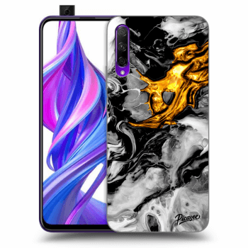 Obal pre Honor 9X Pro - Black Gold 2