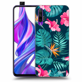 Obal pre Honor 9X Pro - Pink Monstera