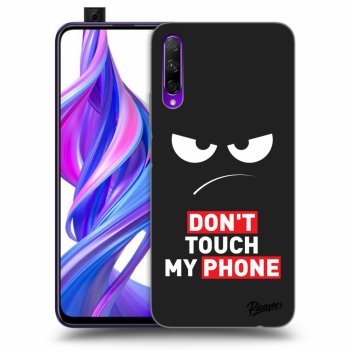 Obal pre Honor 9X Pro - Angry Eyes - Transparent