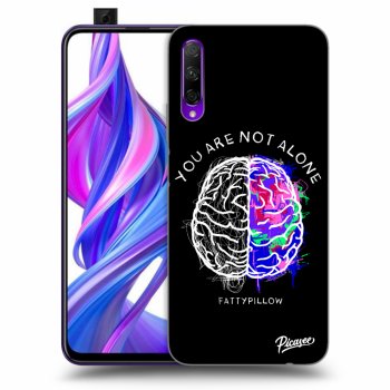 Obal pre Honor 9X Pro - Brain - White