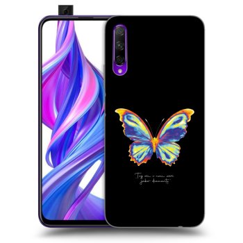 Obal pre Honor 9X Pro - Diamanty Black