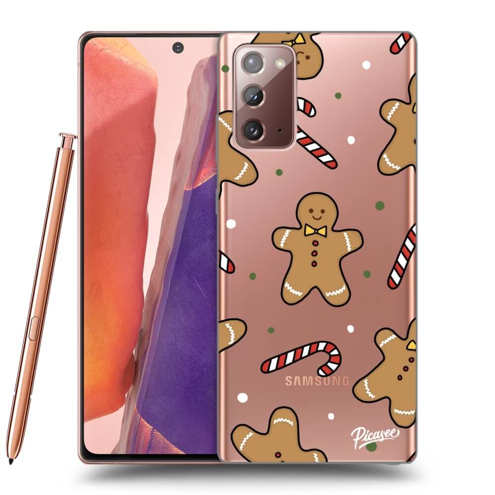Picasee silikónový prehľadný obal pre Samsung Galaxy Note 20 - Gingerbread