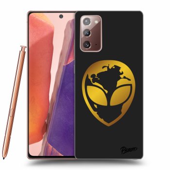 Obal pre Samsung Galaxy Note 20 - EARTH - Gold Alien 3.0