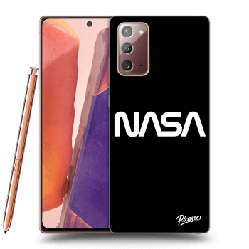 Picasee silikónový čierny obal pre Samsung Galaxy Note 20 - NASA Basic