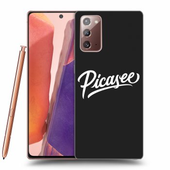 Picasee silikónový čierny obal pre Samsung Galaxy Note 20 - Picasee - White