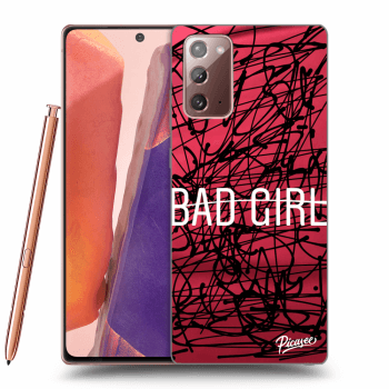 Picasee silikónový čierny obal pre Samsung Galaxy Note 20 - Bad girl