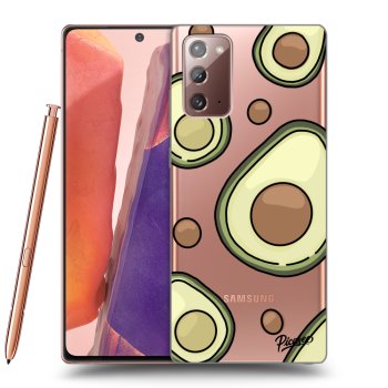Picasee silikónový prehľadný obal pre Samsung Galaxy Note 20 - Avocado