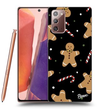 Picasee silikónový čierny obal pre Samsung Galaxy Note 20 - Gingerbread