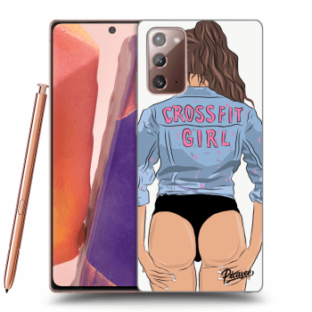 Obal pre Samsung Galaxy Note 20 - Crossfit girl - nickynellow
