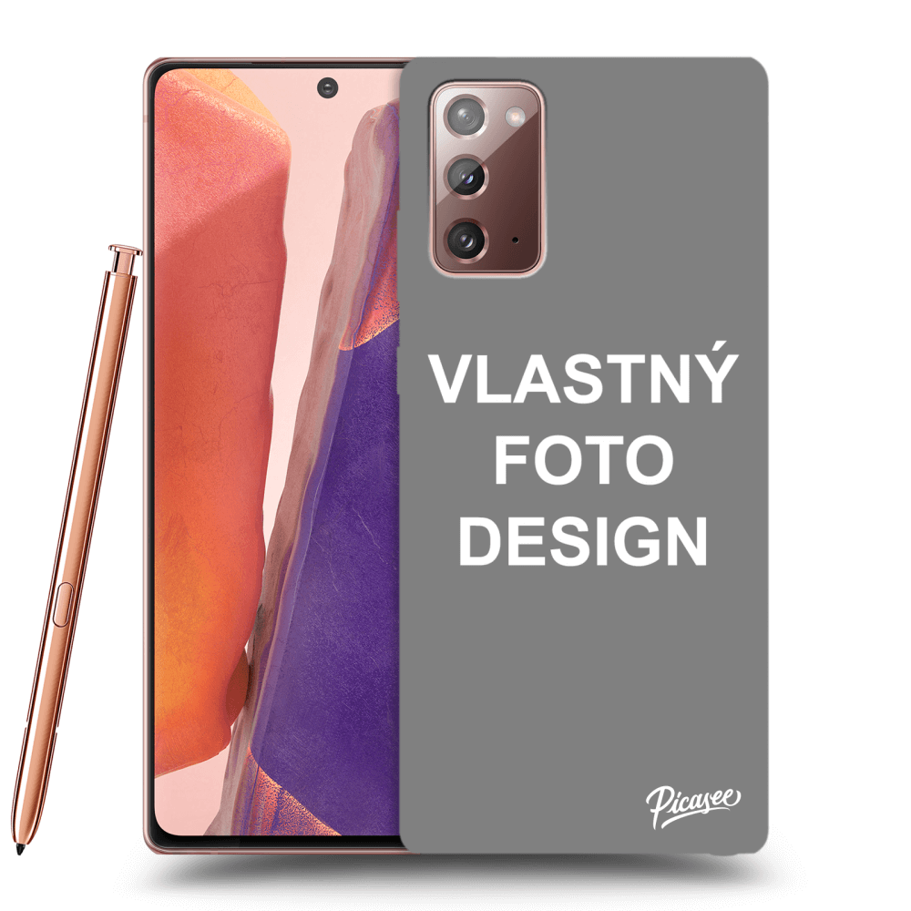 Picasee silikónový prehľadný obal pre Samsung Galaxy Note 20 - Vlastný fotka/motiv