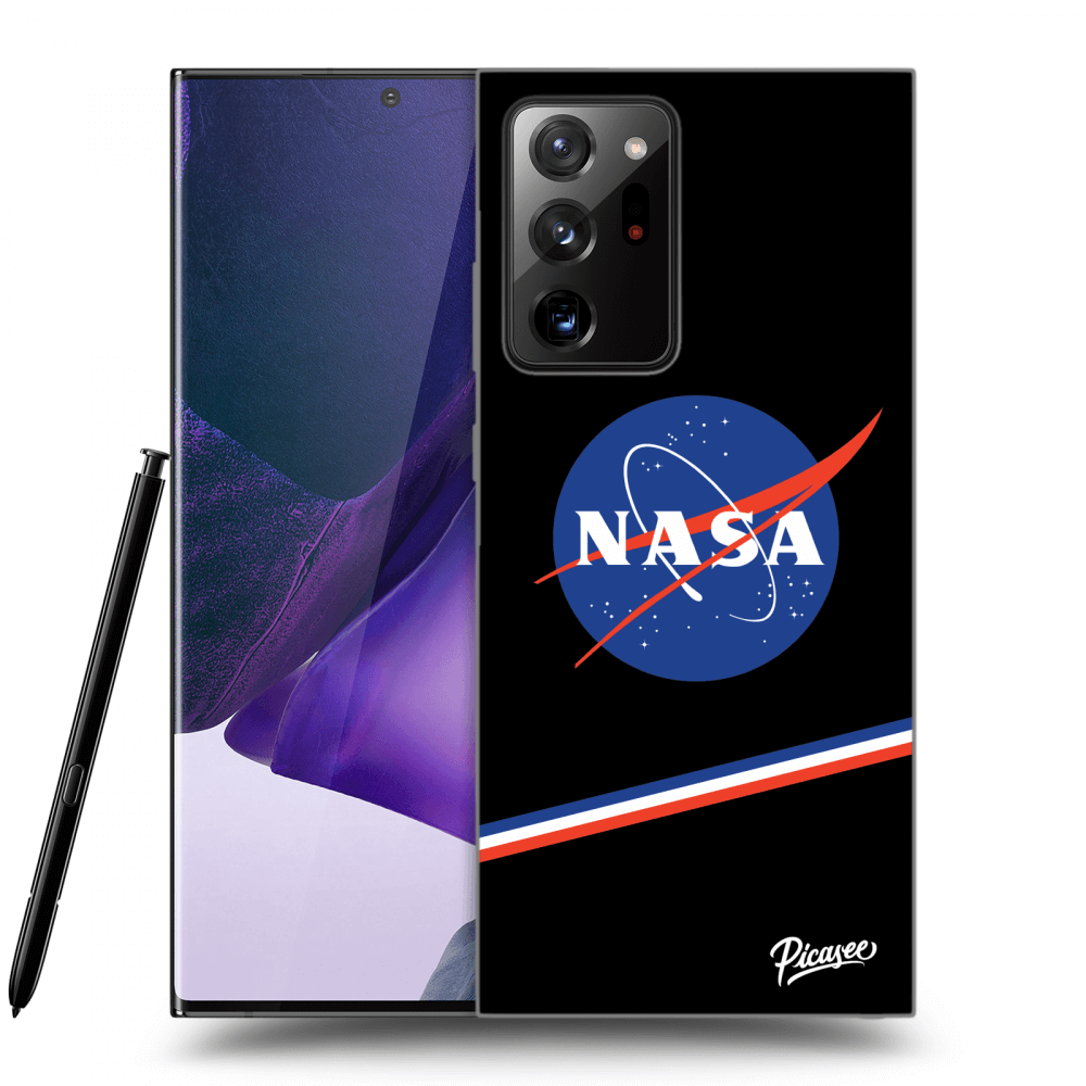 Picasee silikónový čierny obal pre Samsung Galaxy Note 20 Ultra - NASA Original