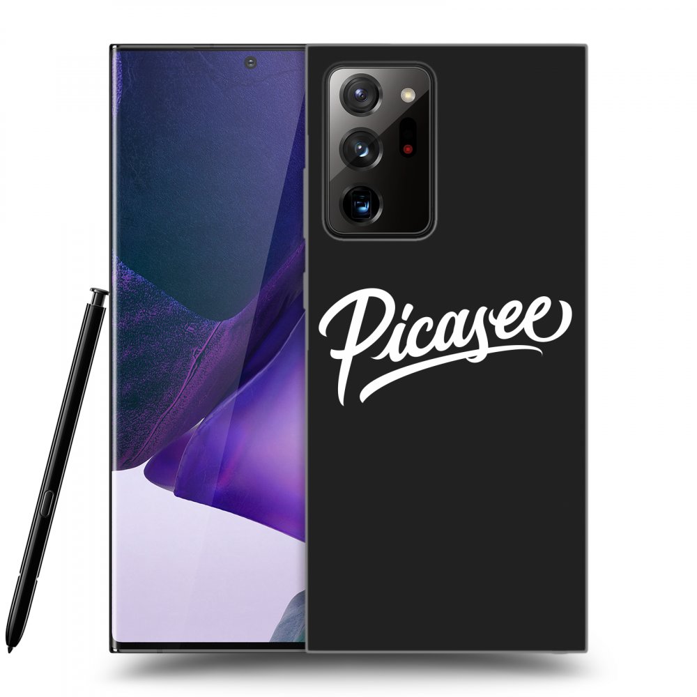 Picasee silikónový čierny obal pre Samsung Galaxy Note 20 Ultra - Picasee - White