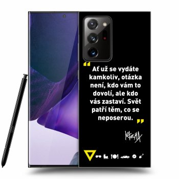 Obal pre Samsung Galaxy Note 20 Ultra - Kazma - SVĚT PATŘÍ TĚM, CO SE NEPOSEROU