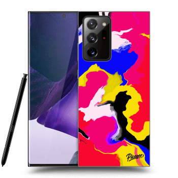 Picasee silikónový čierny obal pre Samsung Galaxy Note 20 Ultra - Watercolor