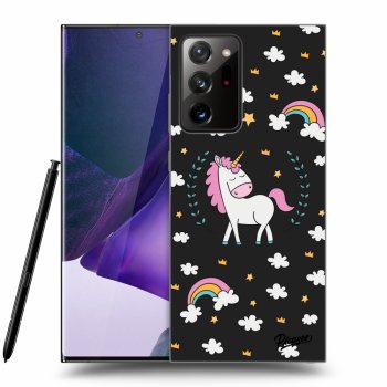 Picasee silikónový čierny obal pre Samsung Galaxy Note 20 Ultra - Unicorn star heaven