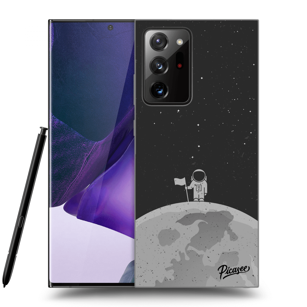 Picasee silikónový čierny obal pre Samsung Galaxy Note 20 Ultra - Astronaut