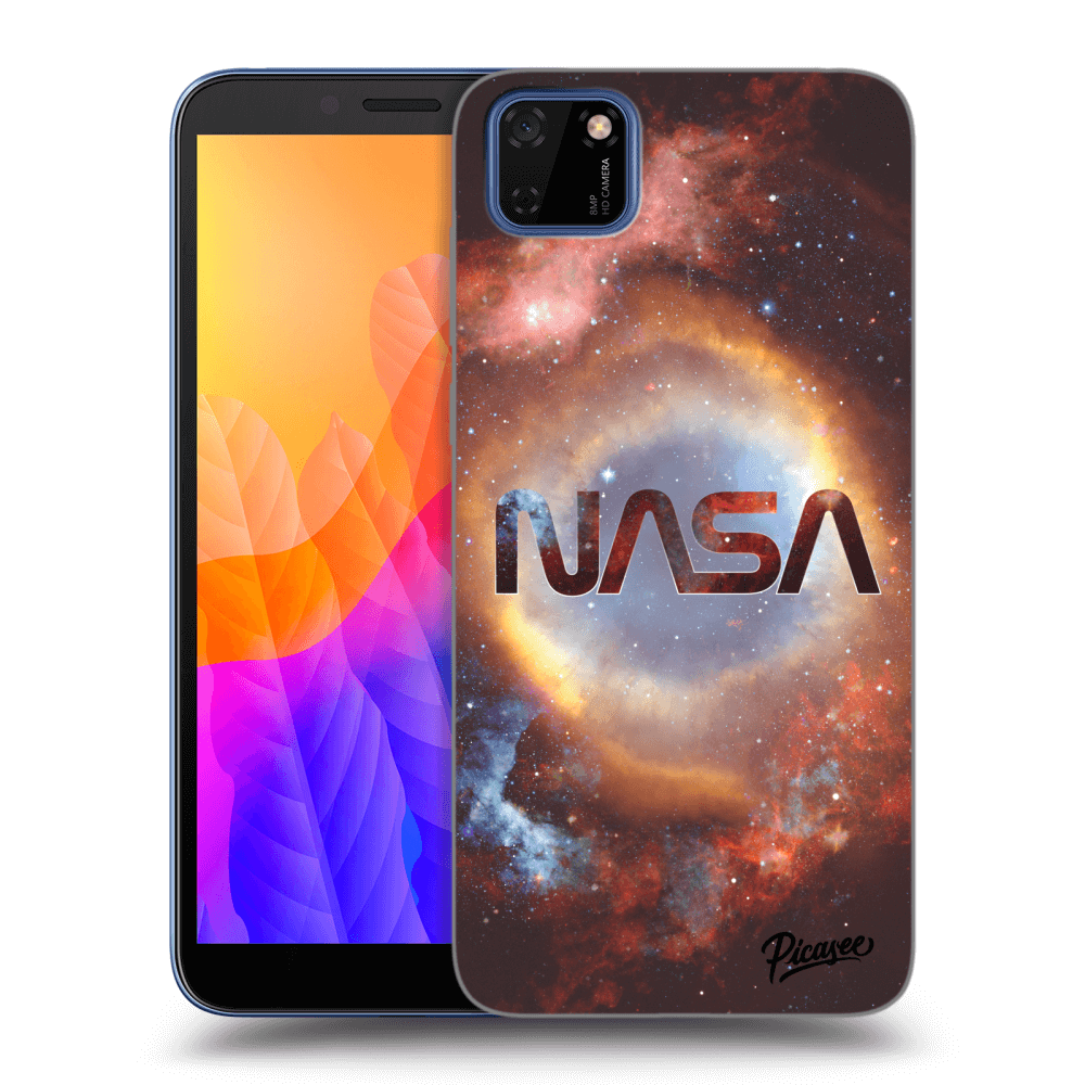 Picasee silikónový čierny obal pre Huawei Y5P - Nebula