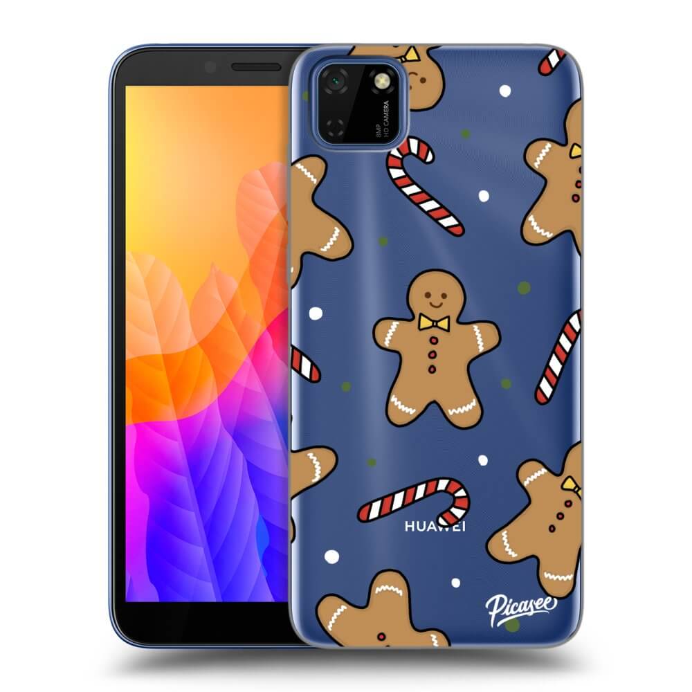 Picasee silikónový prehľadný obal pre Huawei Y5P - Gingerbread