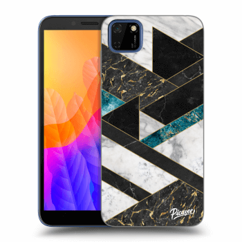 Obal pre Huawei Y5P - Dark geometry