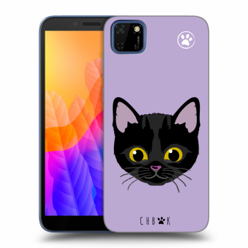 Picasee silikónový čierny obal pre Huawei Y5P - Chybí mi kočky - Fialová