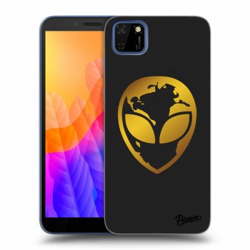 Obal pre Huawei Y5P - EARTH - Gold Alien 3.0