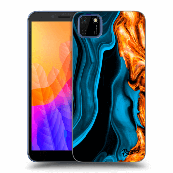 Obal pre Huawei Y5P - Gold blue