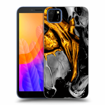 Obal pre Huawei Y5P - Black Gold