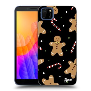 Picasee silikónový čierny obal pre Huawei Y5P - Gingerbread