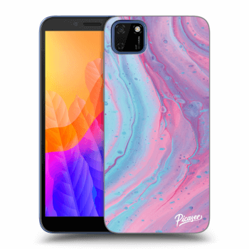 Obal pre Huawei Y5P - Pink liquid