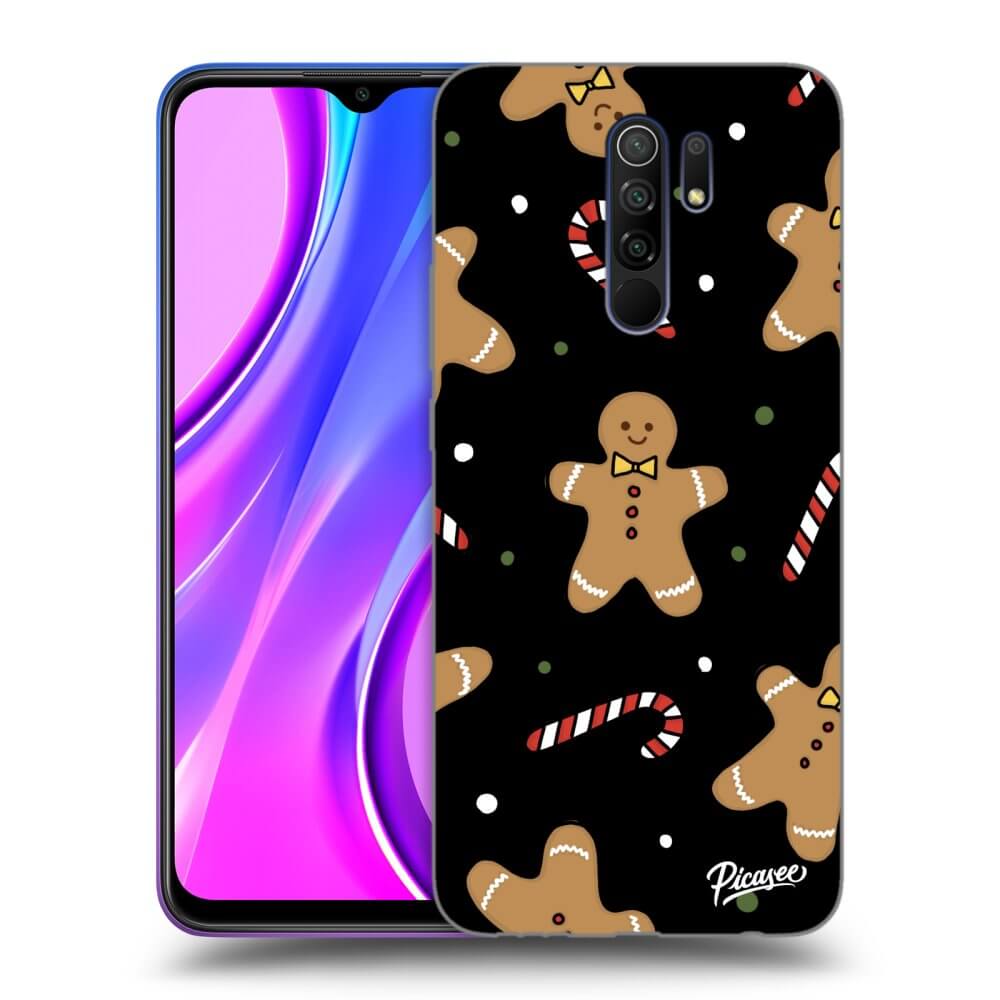 Picasee silikónový čierny obal pre Xiaomi Redmi 9 - Gingerbread