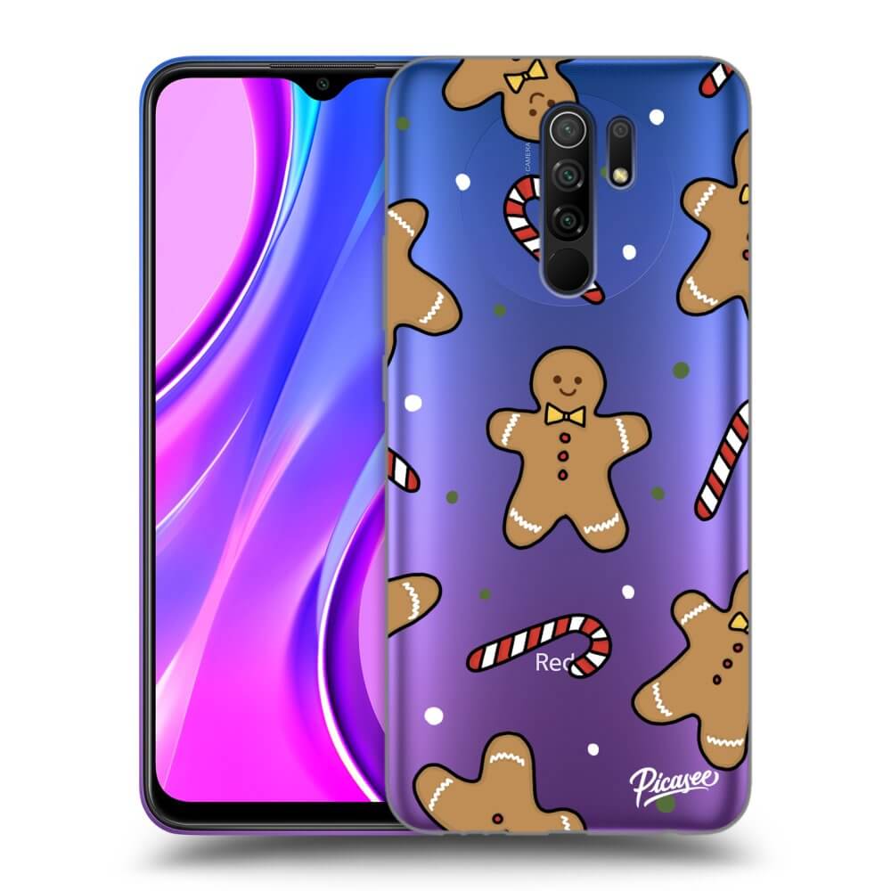 Picasee silikónový prehľadný obal pre Xiaomi Redmi 9 - Gingerbread