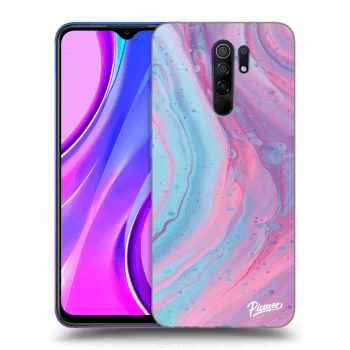 Obal pre Xiaomi Redmi 9 - Pink liquid