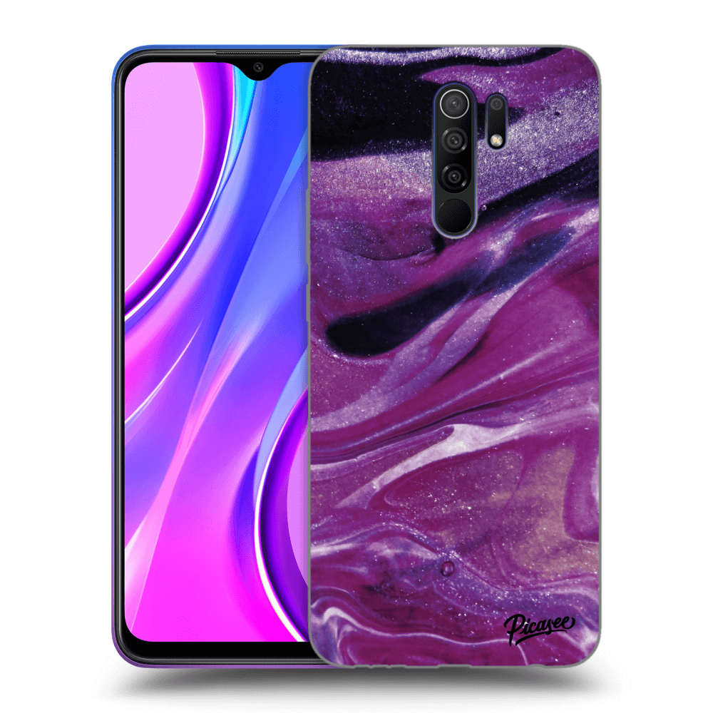 Picasee ULTIMATE CASE pro Xiaomi Redmi 9 - Purple glitter