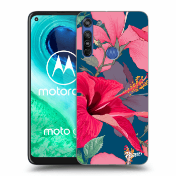 Obal pre Motorola Moto G8 - Hibiscus