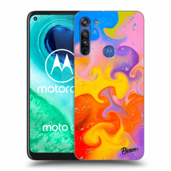 Obal pre Motorola Moto G8 - Bubbles