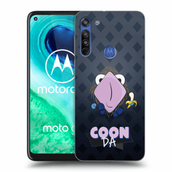 Obal pre Motorola Moto G8 - COONDA chlupatka - tmavá