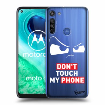 Obal pre Motorola Moto G8 - Cloudy Eye - Transparent