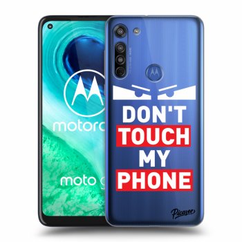 Obal pre Motorola Moto G8 - Shadow Eye - Transparent