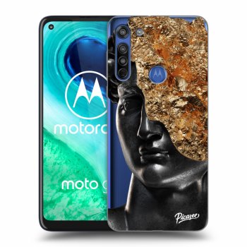Picasee silikónový prehľadný obal pre Motorola Moto G8 - Holigger