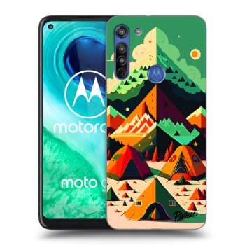Picasee silikónový prehľadný obal pre Motorola Moto G8 - Alaska