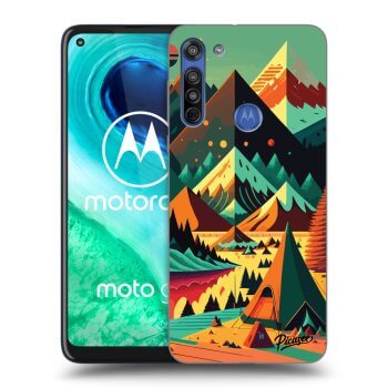 Picasee silikónový prehľadný obal pre Motorola Moto G8 - Colorado
