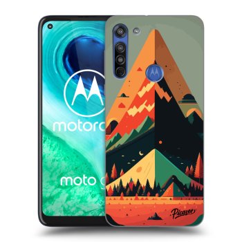 Picasee silikónový prehľadný obal pre Motorola Moto G8 - Oregon