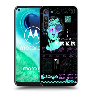 Picasee silikónový prehľadný obal pre Motorola Moto G8 - RETRO