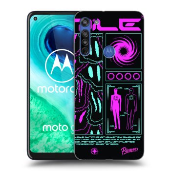 Picasee silikónový prehľadný obal pre Motorola Moto G8 - HYPE SMILE