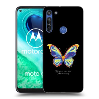 Obal pre Motorola Moto G8 - Diamanty Black