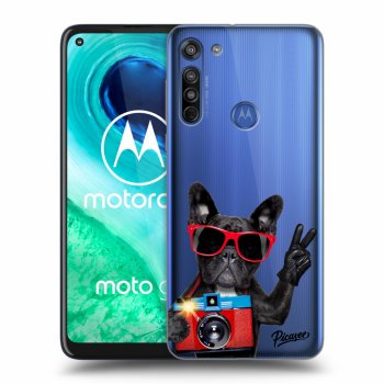 Obal pre Motorola Moto G8 - French Bulldog