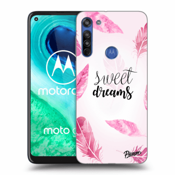 Picasee silikónový prehľadný obal pre Motorola Moto G8 - Sweet dreams