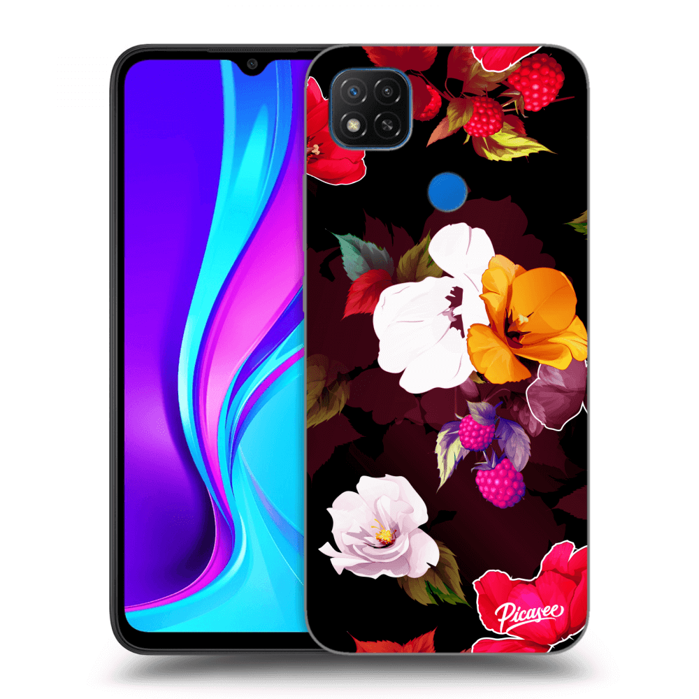 Picasee ULTIMATE CASE pro Xiaomi Redmi 9C - Flowers and Berries