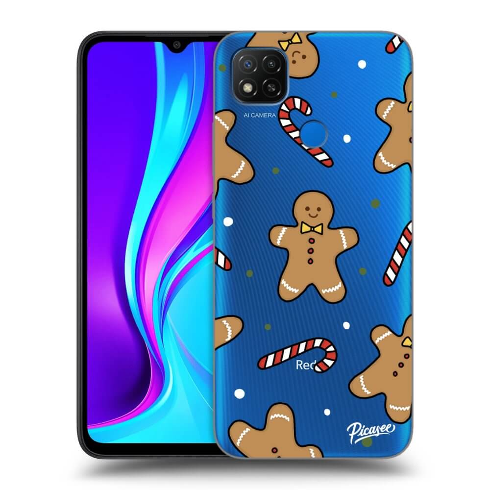 Picasee silikónový prehľadný obal pre Xiaomi Redmi 9C - Gingerbread