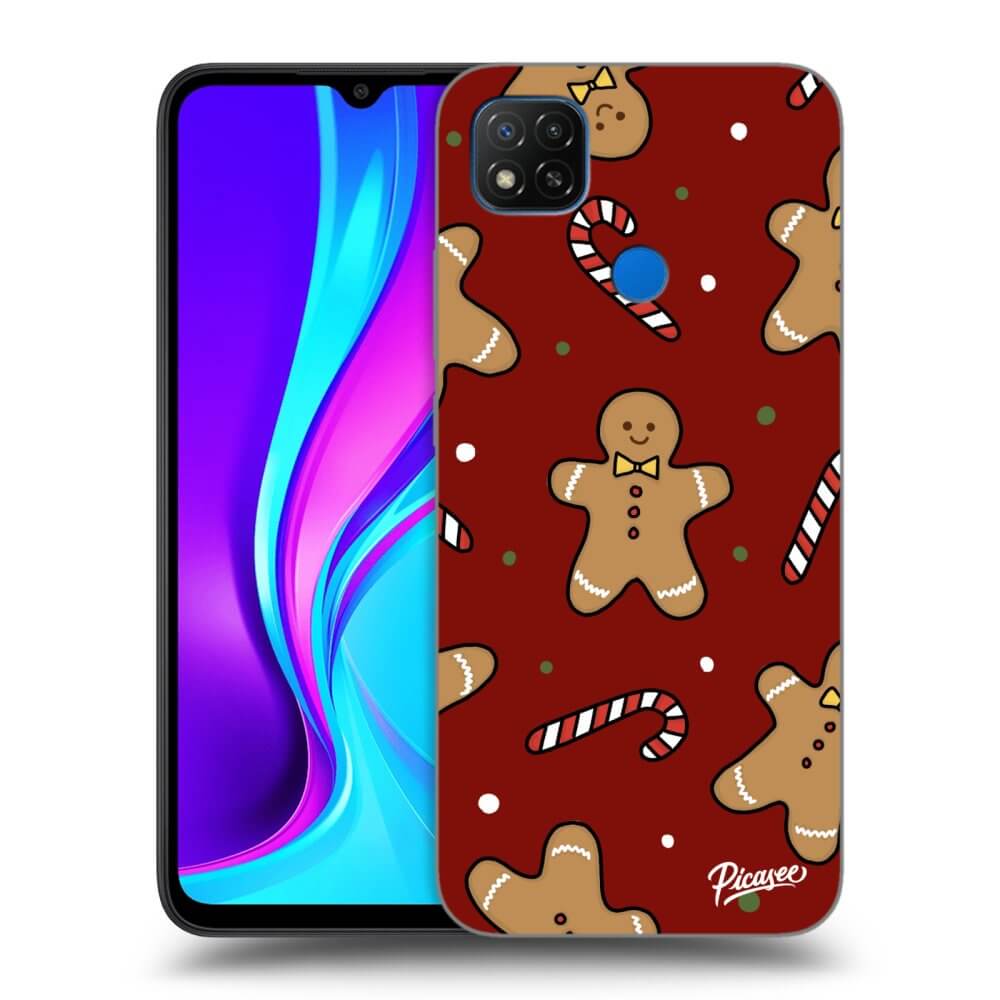 Picasee silikónový prehľadný obal pre Xiaomi Redmi 9C - Gingerbread 2